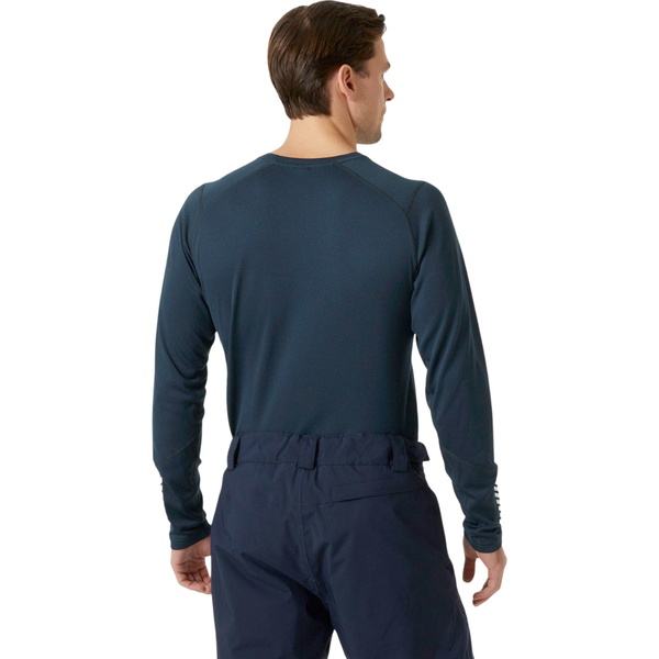 2025 Helly Hansen Mens Lifa Active Crew Base Layer 49389 - Navy